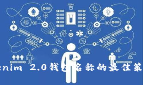 选择Tokenim 2.0钱包名称的最佳策略与推荐